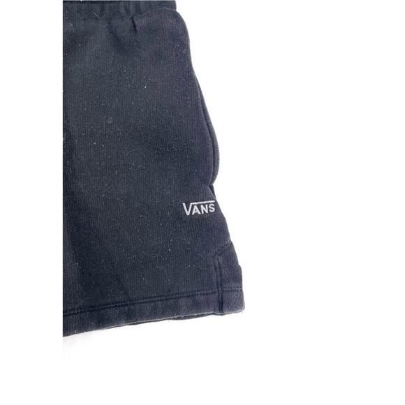 Vans Comfycush Sweats Black Logo Sweat Shorts - Picture 4 of 6